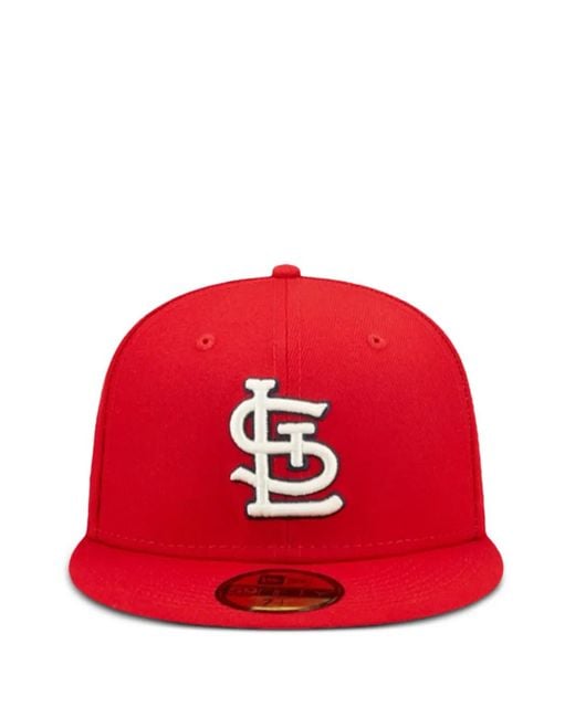 KTZ Red Mlb St. Louis Cardinals Pop Sweat Baseball Hat for men