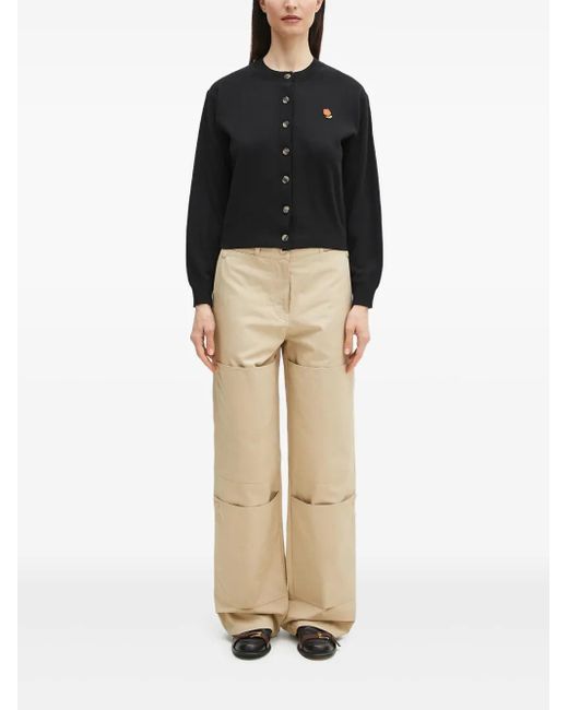 KENZO Natural Wool Cardigan