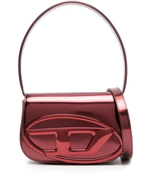 DIESEL 1DR レッド ショルダーバッグ