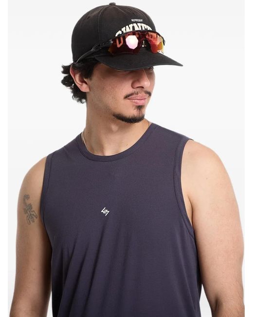 Represent 247 Top Met Logoprint in het Blue