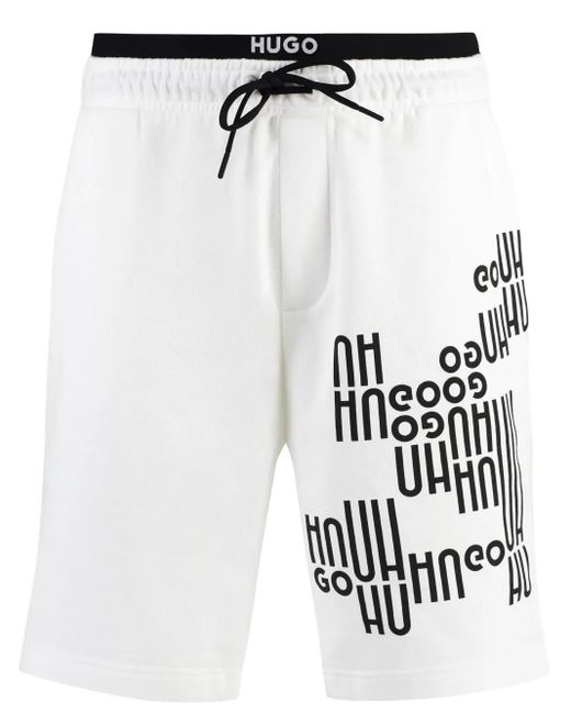 メンズ Boss ショートパンツ White
