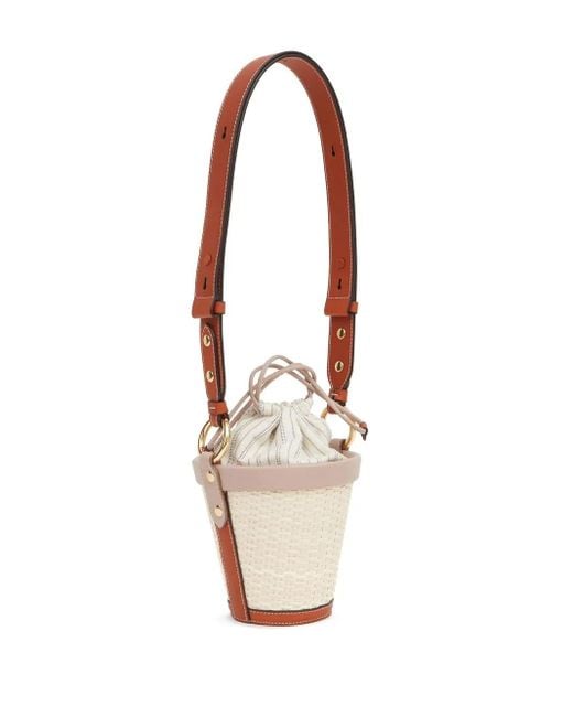 Maison Margiela Fire Geweven Bucket-Tas in het White voor heren