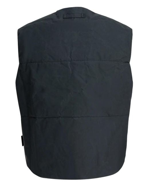 GR10K Blue Zip Padded Coat for men