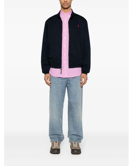 Polo Ralph Lauren Blue Twill Jacket Collection for men