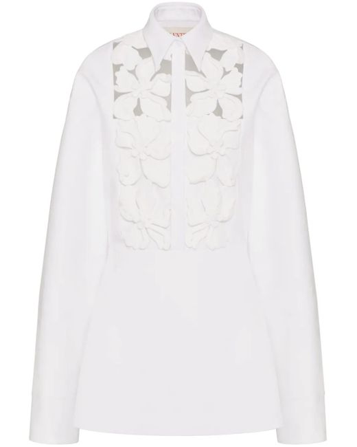 Valentino Garavani Cotton T-Shirt with Chez Print | Saks Fifth Avenue