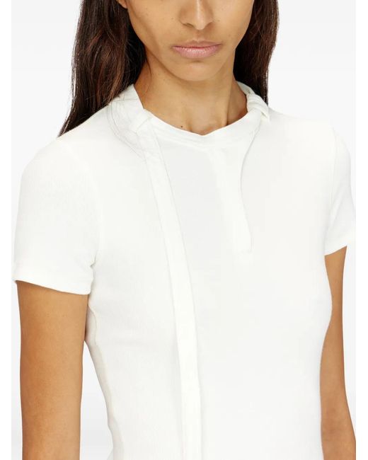 DIESEL White T-Iaras Top