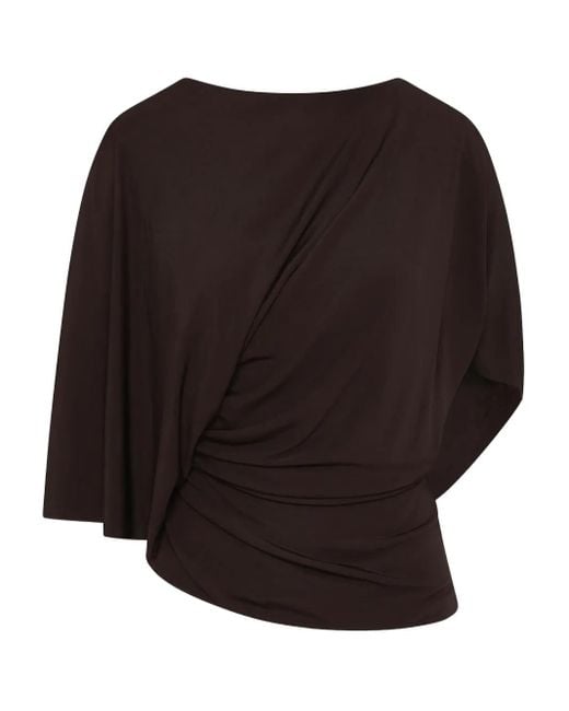 Top Ajustado Christopher Esber de color Black