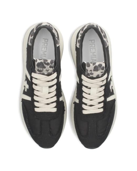 Premiata White Bethcoin Sneakers