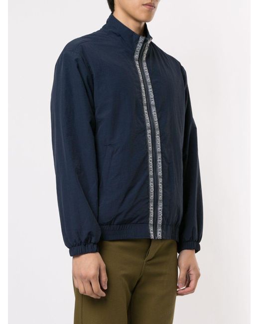 supreme classic logo taping track jacket