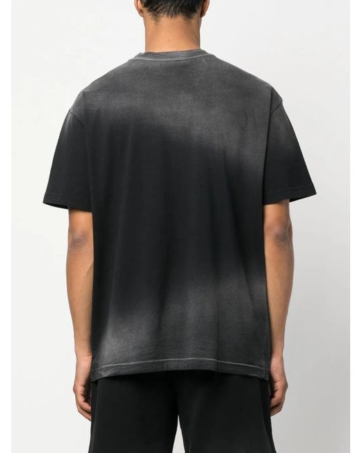 Camiseta Gradient Con Logo Estampado A_COLD_WALL* de hombre de color Black