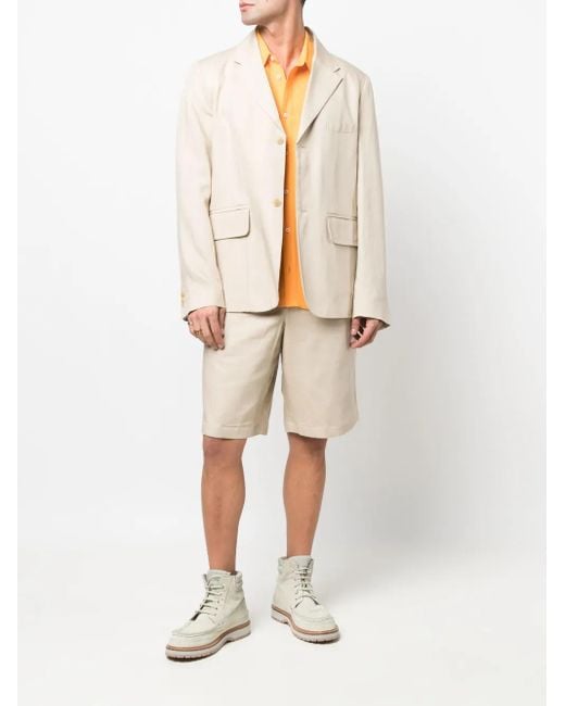 Jacquemus Natural Jackets Beige for men