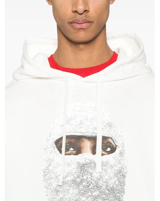 Ih Nom Uh Nit Hoodie Met Print in het White voor heren