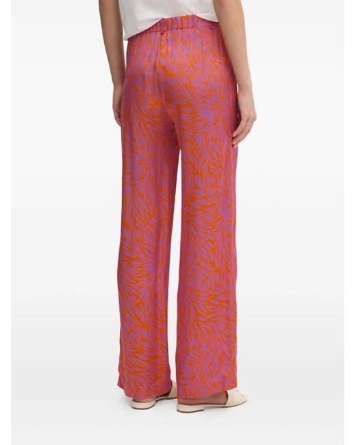 Pantalones Pavina estampados La Petite Francaise de color Red