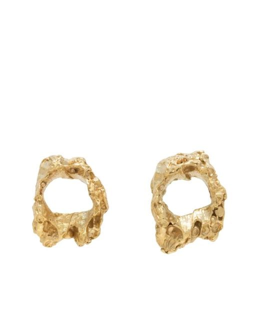 Loveness Lee Metallic Cea Earrings