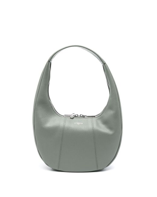 Le Tanneur Gray Medium Juliette Shoulder Bag