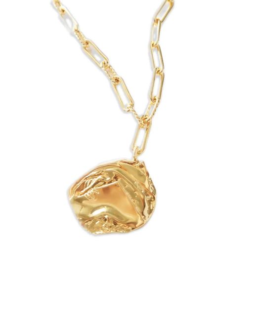 Yoj Metallic Chain Pendant Necklace