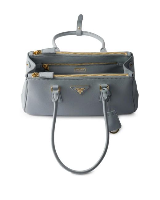 Prada Blue Medium Galleria Tote Bag