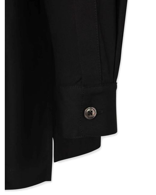Willy Chavarria Black Cotton Shirt for men