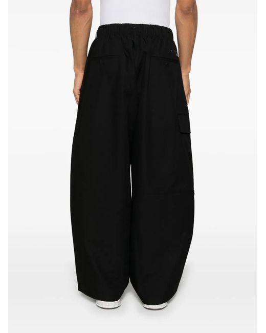 Y-3 Black Cargo Trousers for men