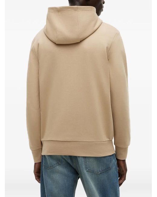 Tommy Hilfiger Natural Logo-Print Drawstring Hoodie for men