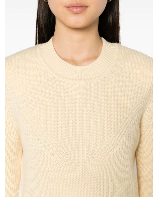 Isabel Marant Natural Pullover mit Pads