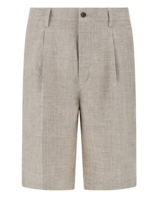 メンズ Boggi リネン チノパンツ Gray