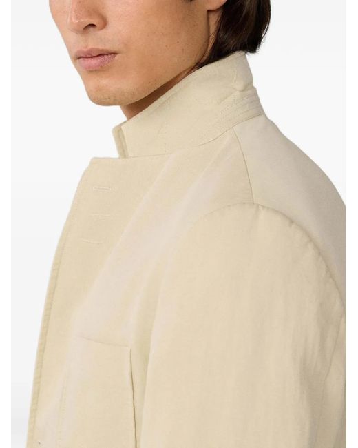 Hackett Natural Patch-Pocket Single-Breasted Blazer for men