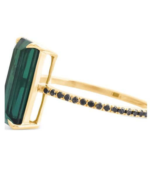 Yi Collection Green 18K Tourmaline And Diamond Ring
