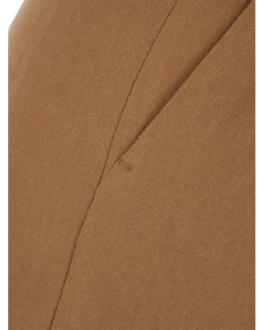 Max Mara Brown Drawstring-Waist Trousers