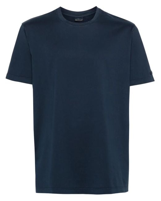Paul & Shark Blue Cotton T-shirt Clothing for men