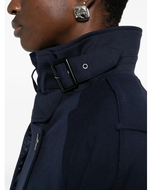 Gestuz Blue Double-Breasted Jacket
