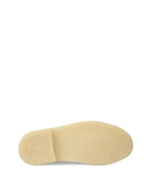 Clarks Natural Suede Desert Boots