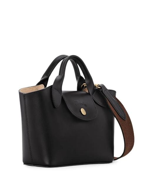 Longchamp Black Épure Xs Tote Bag
