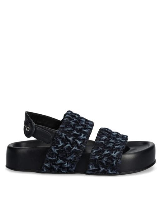 Agl Attilio Giusti Leombruni Black Jane Gofree Slingback Sandals