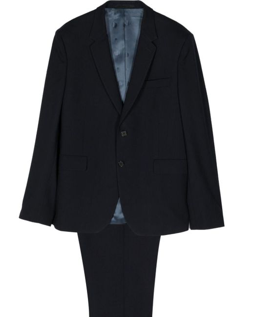 Paul Smith Navy Blue Wool Suit for men