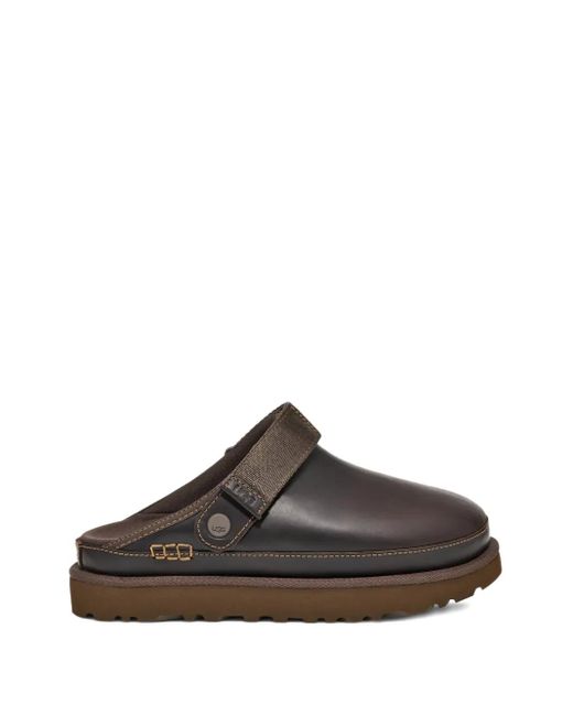 Ugg Brown Flache Pumps Mit Riemen
