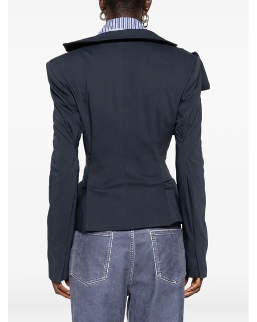 Blazer Con Spalle Scoperte di OTTOLINGER in Blue