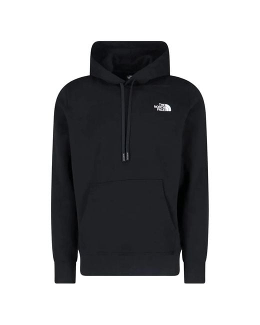 The North Face Black Logo-Embroidered Hoodie for men