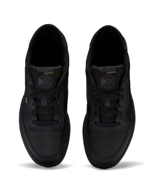 Reebok Black Club C 85 Lace-up Sneakers for men
