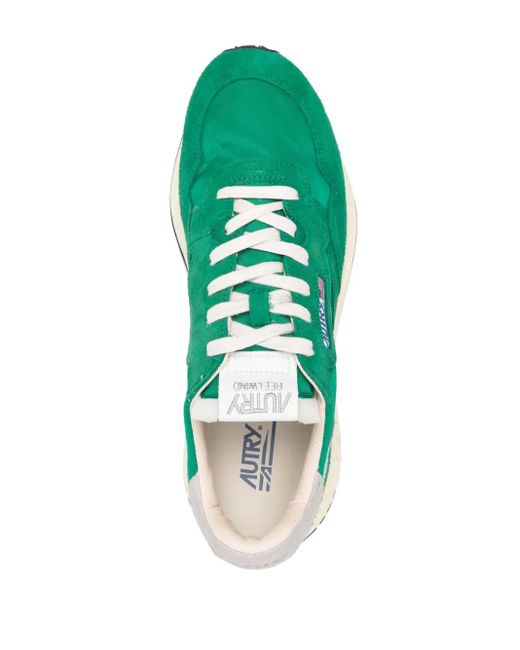 Autry Green Reelwind Low Sneakers for men