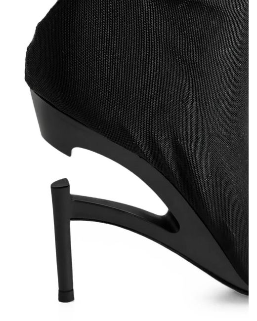 B1ARCHIVE Black Sandalen Mit Mesh-Einsatz