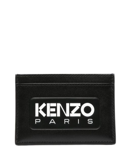 KENZO Portemonnee Met Logo-reliëf in het Black voor heren