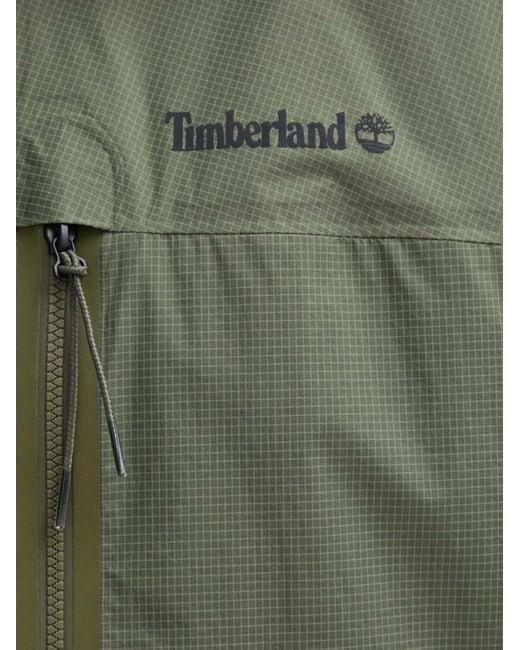 Chaqueta Con Cremallera Y Capucha Timberland de hombre de color Green