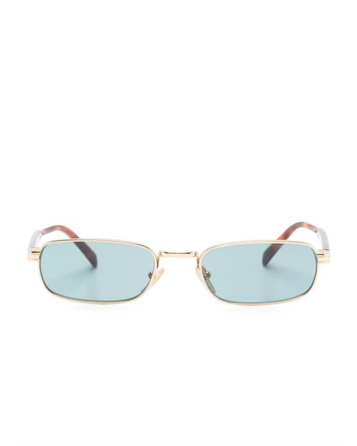 Prada Blue Square-Frame Sunglasses for men