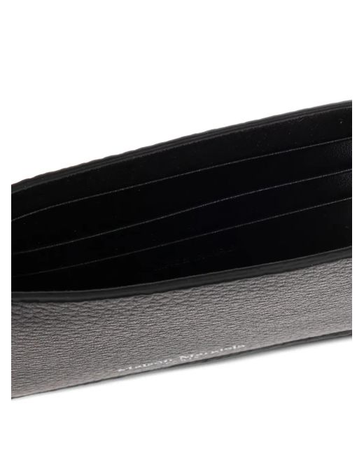 Portacarte Con Quattro Punti Di Cucitura di Maison Margiela in Black