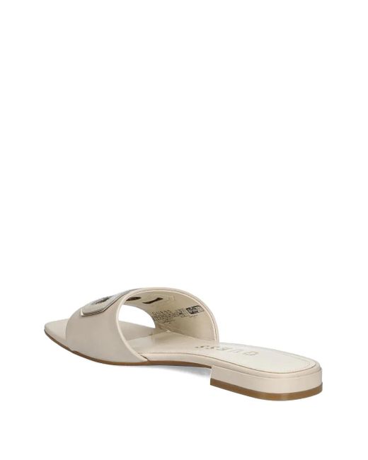 Guess White Tarisha Slides