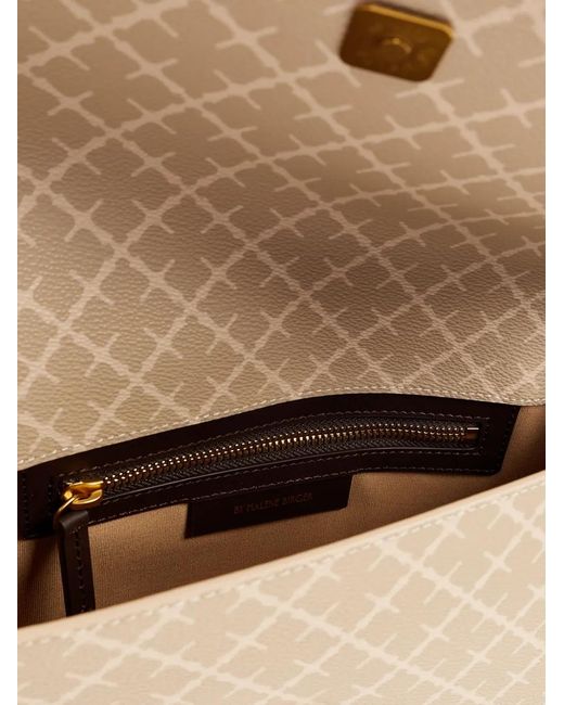 By Malene Birger Natural Tallie Patterned Shoulder Bag