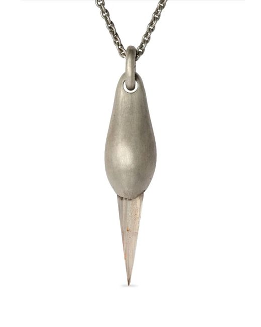 Parts Of 4 Metallic Chrysalis Pendant Necklace