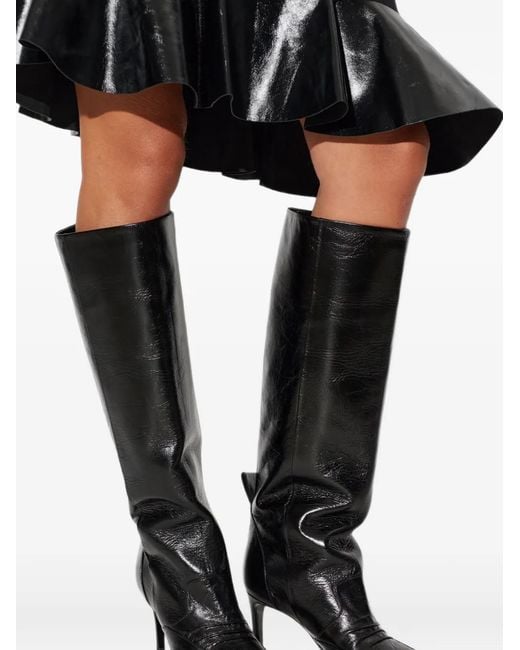IRO Black Neo Davyn Leather Boots