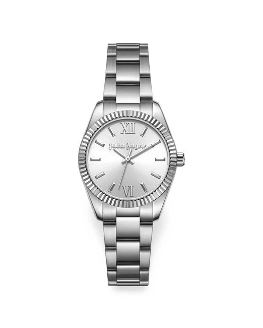 Palm Angels White Fluted Bezel 28Mm Watch